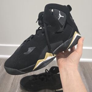 JORDAN TRUE FLIGHT, Black/Metallic Gold-white